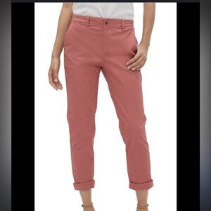 Rust Red Casual Pants